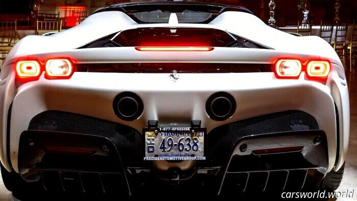 Износ Этого Едва Управляемого Ferrari SF90 Просто Безумный | Carscoops